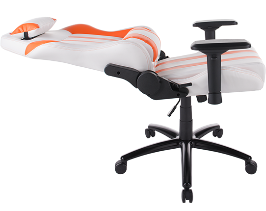 Геймерське крісло GT Racer X-2608 White/Orange