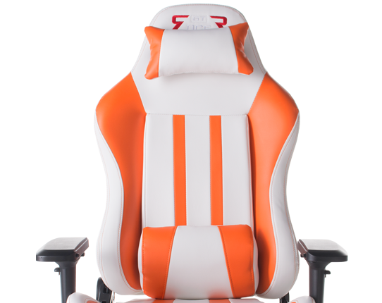 Геймерське крісло GT Racer X-2608 White/Orange
